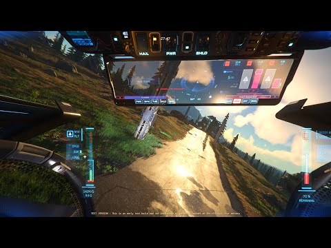 #StarCitizen #Freebird Crossroads - Mirai Fury LX