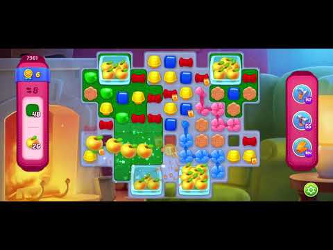 Homescapes Level 7981 夢幻家園 第7981關