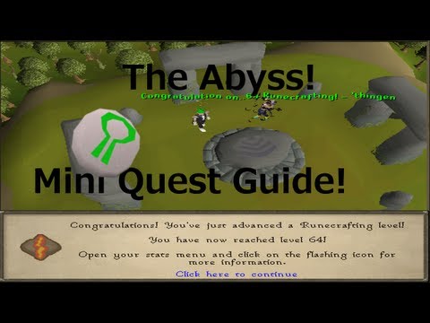 The Abyss Mini Quest Guide! 2007 Runescape