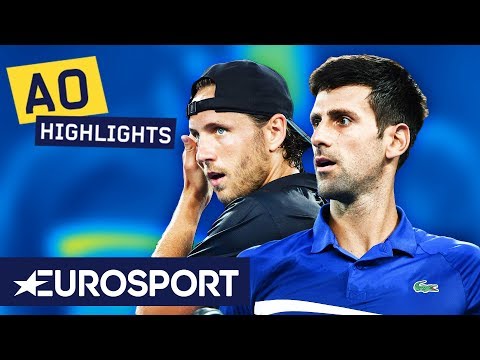 Novak Djokovic vs Lucas Pouille Extended Highlights | Australian Open 2019 Semi-Finals
