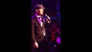 Matt Goss at Cafe de Paris London - The Day We Met 3rd October 2013