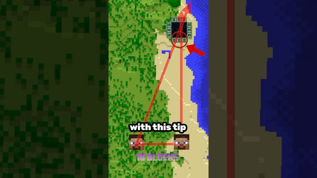 Speedrunners Use TRIGONOMETRY in Minecraft | Triangulation