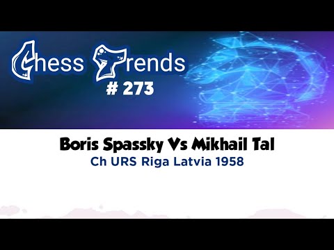 Boris Spassky vs Mikhail Tal. Ch URS Riga (Latvia)  1958.