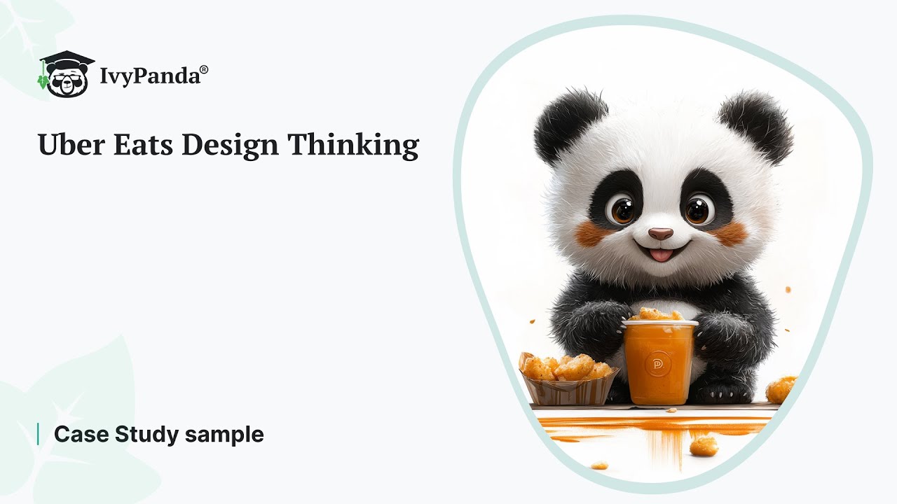 Uber Eats Design Thinking | Case Study Example