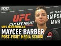 UFC Nashville: After TKO Win, Maycee Barber Vows She Is A 'Different Fighter' At 125