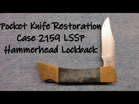 Pocket Knife Restoration Case 2159 LSSP Hammerhead Lockback