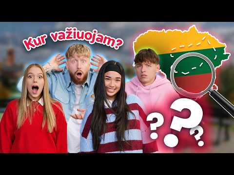 🔴 PILDYK LIVE: į kokį miestą atvažiuojam? 👀