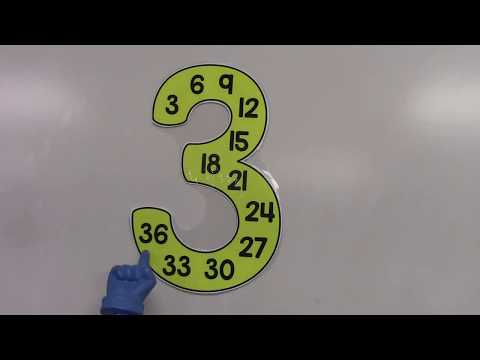 Skip count by 3: Learn to  skip count by 3 with this simple song!  (Classical Conversations)