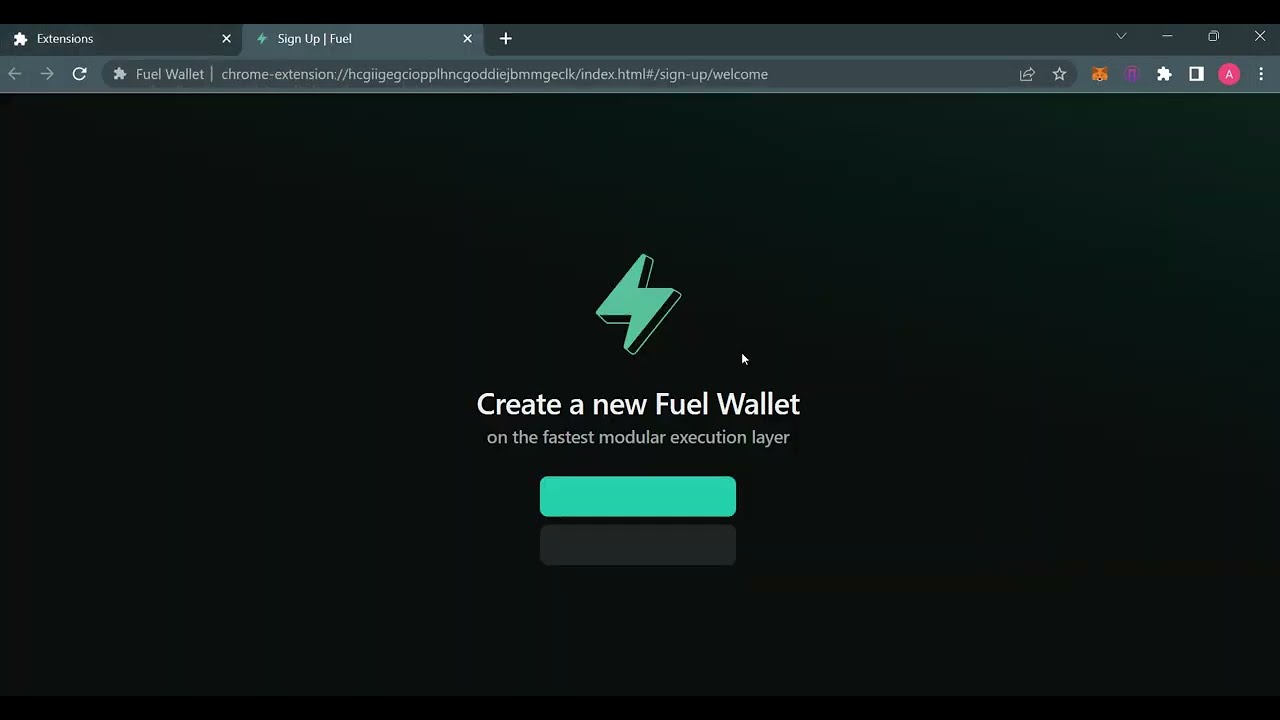 How to create Fuel Wallet