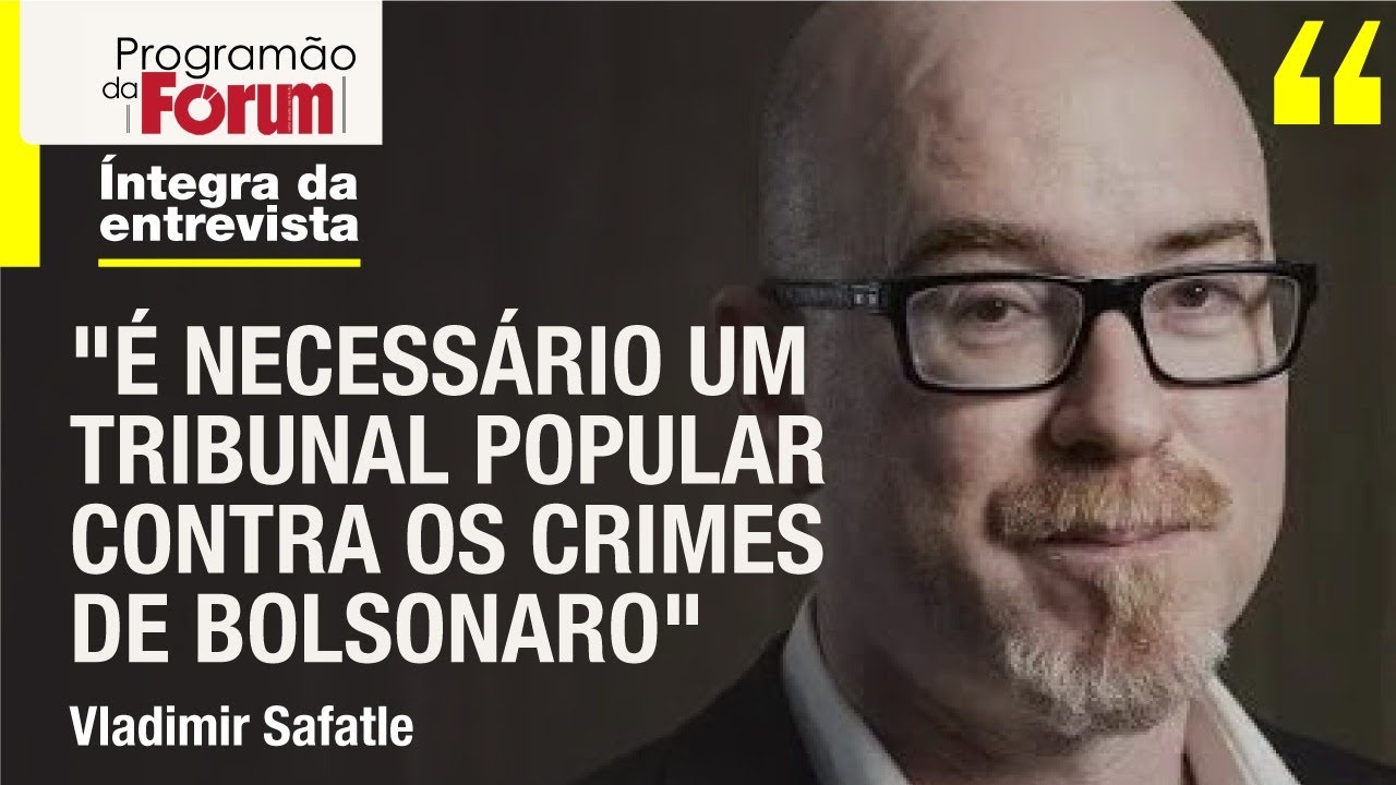 "Está faltando audácia à esquerda", diz o escritor Vladimir Safatle