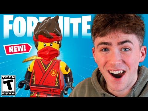 LEGO NINJAGO is in FORTNITE...