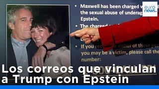 Washington critica la publicación de correos de Trump sobre Epstein
