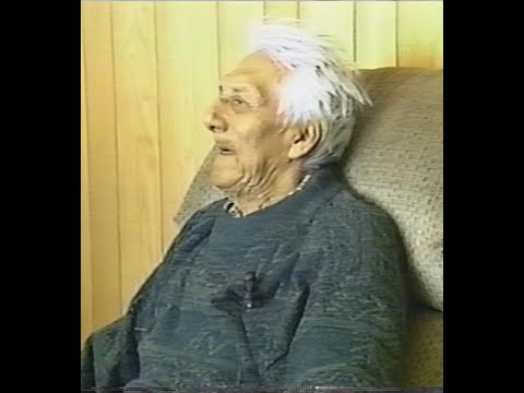 Henry George Anderson (1899-2003) Little Saskatchewan First Nation - MICEC Treaty 1 Oral History