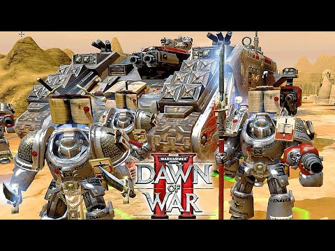 20 Grey Knights Terminators vs 300 Night Lords! - Astartes Mod | WH40K: Dawn of War 2: Retribution