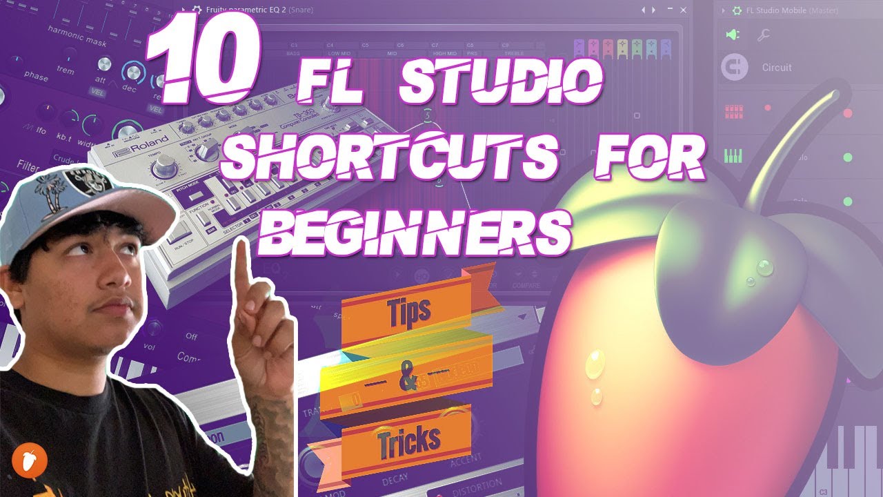 10 Keyboard Shortcuts FOR BEGINNERS / Top 10 Fl Studio tips and shortcuts in 2022