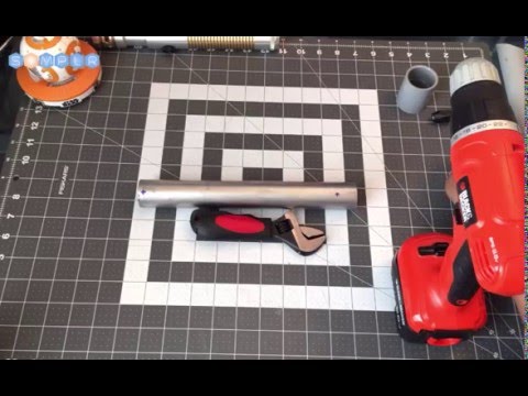 (Lesson 12) Build Your Own Lightsaber, Build: Cutting, Drilling, and Tapping - Part 1