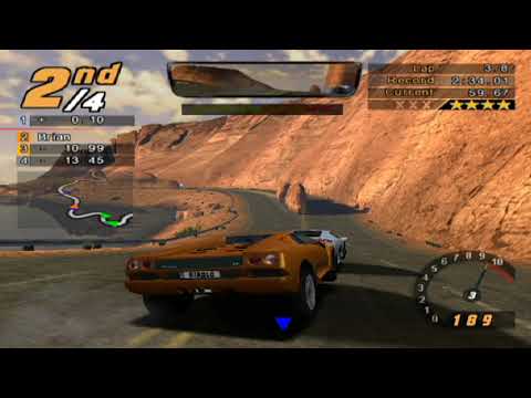 Need for Speed: Hot Pursuit 2, 8 Laps Outback - Lamborghini Diablo NFS Edition