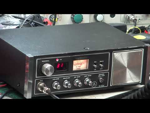 Harvard H404 CB27/81 UK FM CB base station - On The Air test