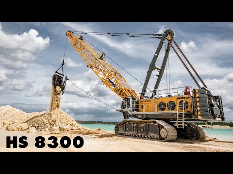 Liebherr - HS 8300 HD Limestone Extraction
