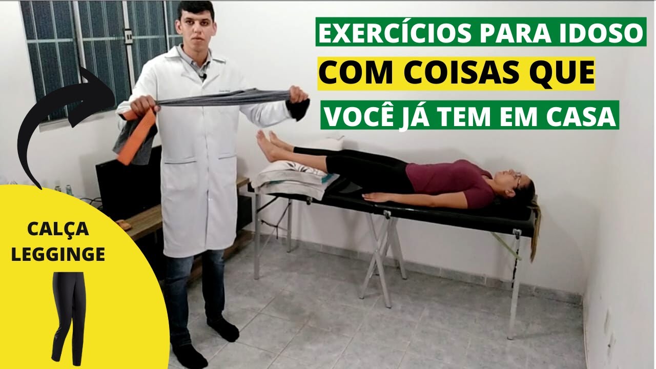 Exercícios Para Fazer Em Casa | Fisioterapia Para Prevenção de Quedas - [PASSO A PASSO]