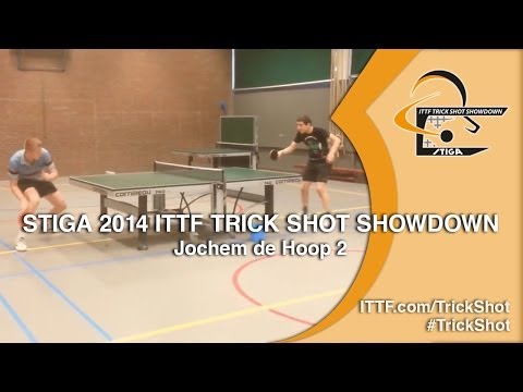 Jochem de Hoop 2 - STIGA 2014 Table Tennis TrickShot Showdown