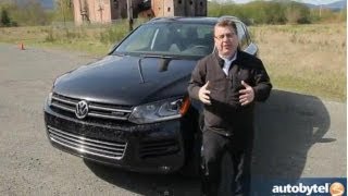 2013 Volkswagen Touareg Hybrid Test Drive & Supercharged SUV Video Review