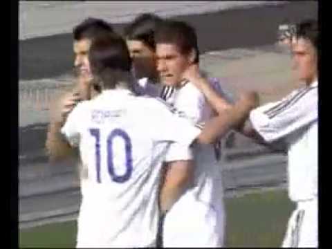 Gol de Álvaro Negredo con el RM Castilla