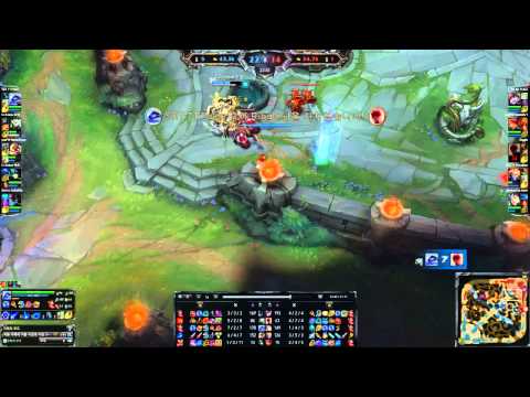 SKT T1 Faker   Xerath vs Ahri   Jin Air GBM, KR LOL SoloQ Highlights