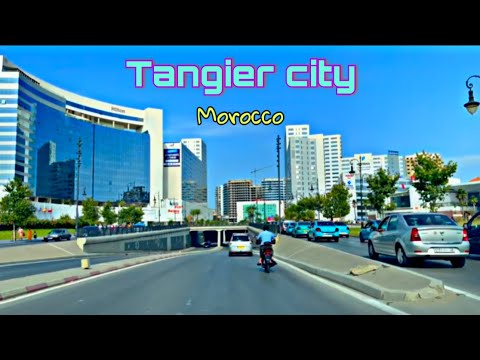 Tanger 2022 Driving in the streets and alleys of the city [4K HDR] Morocco Africa Person Walking
