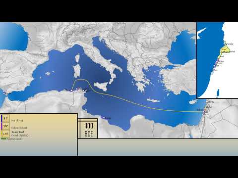 Die Geschichte von Phönizien und Karthago (1800–146 v. Chr.) | erneut hochladen in 4k|