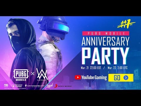 PUBG MOBILE 1st Anniversary Party