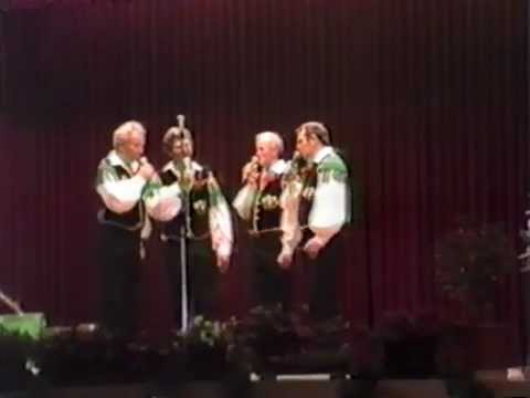 Kvartet Zvon (1st Slovenian Festival Melbourne 1988) - En pticek je priletel