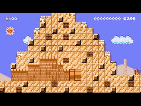 Desert Adventure! by Barutekku - Super Mario Maker 2 - No Commentary 1bz