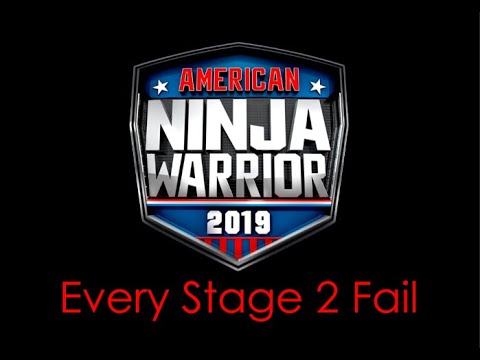 Every Stage 2 Fail on American Ninja Warrior 11