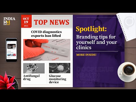 Government Lifts Ban on COVID Diagnostics Export, and More