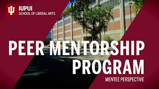Peer Mentorship Program: A Mentee Perspective