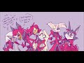 Helluva Hazbin Outfit Swaps Helluva Boss Hazbin Hotel Comic Dub