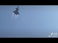 The J-20 performs super-maneuver at the 2022 Zhuhai Airshow