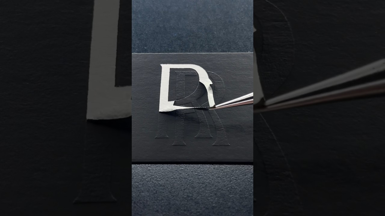 Dibujo el logo de ROLLS-ROYCE 🚙 ¿siguiente? / next?