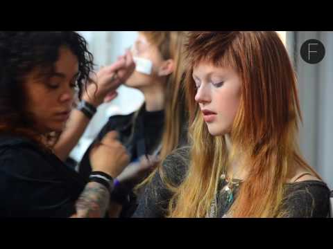 FashionUnited backstage at Spijkers en Spijkers Mercedes-Benz FashionWeek Amsterdam January 2017