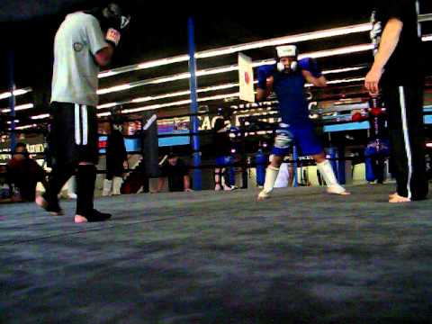 born to be an mma fighter sparring at adrenaline Rnd 3