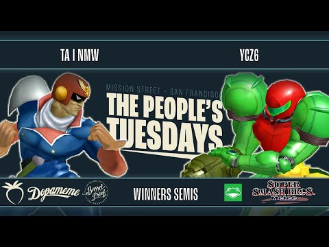 TPT #5 - TA | NMW (Captain Falcon) VS ycz6 (Samus / Falco) - SSBM - Winners Semis