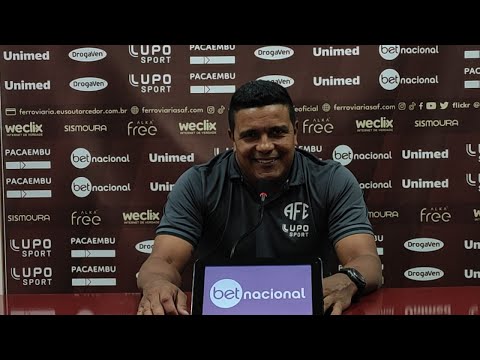 Coletiva AO VIVO com o técnico Alexandre Lopes - AFE X FER - 13.09.2023!