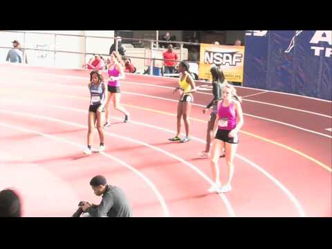 Girls 60m Hurdles Heat 4 - New Balance Nationals Indoor 2013