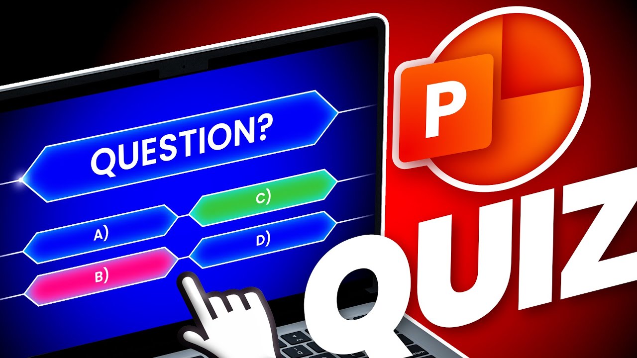 PowerPoint Interactive Quiz Tutorial ✅ FREE Template!