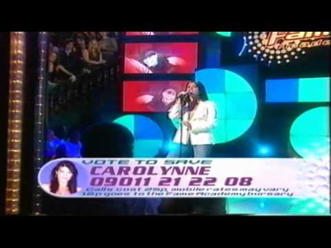 Carolynne Good - Just Like A Pill - Fame Academy