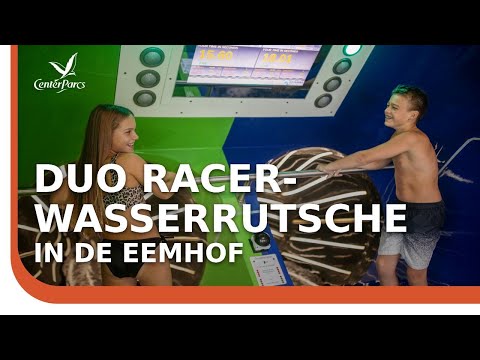 Nahaufnahme: Neues – die neue Duo Racer-Rutsche in De Eemhof | Center Parcs