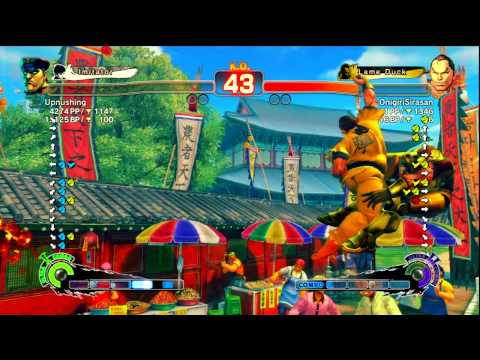 SSF4 AE Upnushing Vs OnigiriSirasan