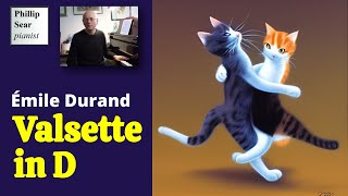 Émile Durand: Valsette in D