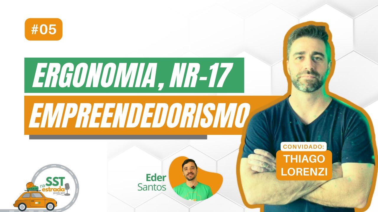 Ergonomia, NR-17 e Empreendedorismo - Ep. #05 SSTnaEstrada